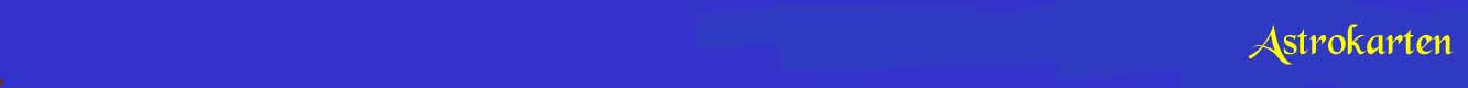 Auf blauem Grund in gelber Schrift "Astrokarten"